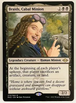 Braids, Cabal Minion -#273-MTG-Modern Horizons 2-Regular-LP - Image 1