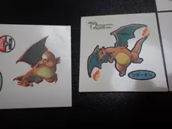 Pokemon Card Daiichi Bread Promo Sticker Charizard x4 SET #5521 - Image 5