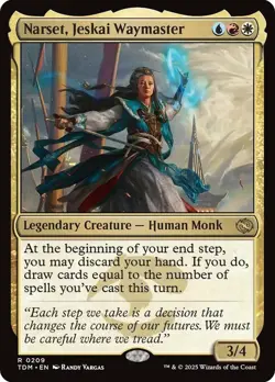 Narset, Jeskai Waymaster [Tarkir: Dragonstorm] MTG - Image 1
