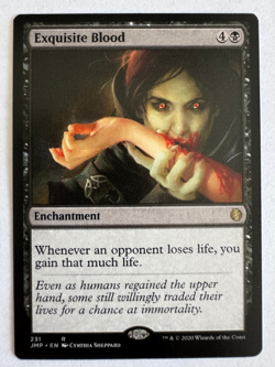 1x Exquisite Blood - Jumpstart - MTG - Image 1