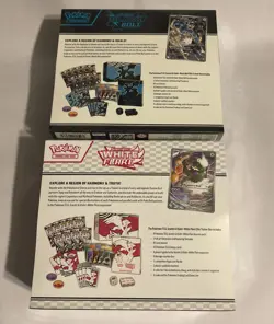 Pokemon Black Bolt & White Flare Elite Trainer Box ETB Set of 2 New/Sealed ✅ - Image 2