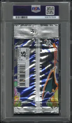 1996 NINTENDO POKEMON BASE SET FOIL PACK-JAPANESE POKEMON 291 YEN PSA 7 - Image 2