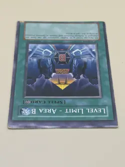 YuGiOh! Level Limit - Area B SD3-EN024 1st Edition - Miscut / Misprint / Error - Image 2