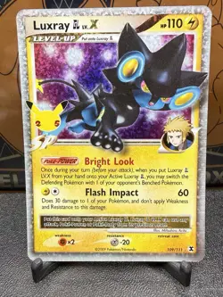 Luxray GL LV.X Celebrations Classic Collection 109/111 Pokemon Card TCG - Image 1