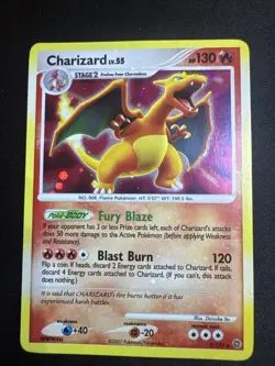 Pokemon TCG Charizard Holo Rare Card Secret Wonders 3/132 - Image 1
