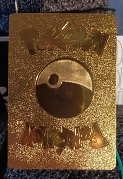 Pokemon Special Delivery Pikachu Gold Foil Fan Art Pokemon Card SWSH074 - Image 2
