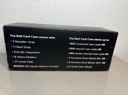 Collectible Card Quiver Case in Teal - Brand New - Magic the Gathering - Image 5