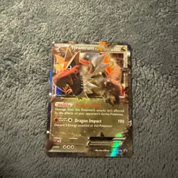 Pokemon XY Promo Cards: Tyrantrum EX XY70 Ultra Rare - Near Mint - LP! - Image 1