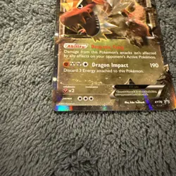 Pokemon XY Promo Cards: Tyrantrum EX XY70 Ultra Rare - Near Mint - LP! - Image 3