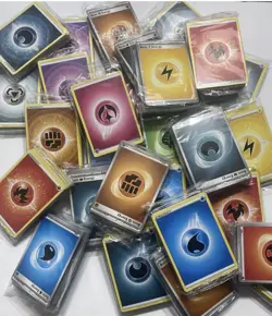 Pokemon 250 Basic Energy Card Lot From Various Sets TCG Bulk +bonus Card - Image 1