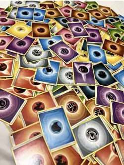 Pokemon 250 Basic Energy Card Lot From Various Sets TCG Bulk +bonus Card - Image 2