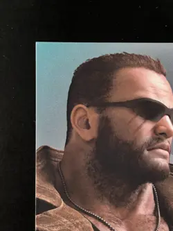 Barret Wallace FINAL FANTASY VII Anniversary Art Museum Card 2-048 Japanese GAME - Image 2