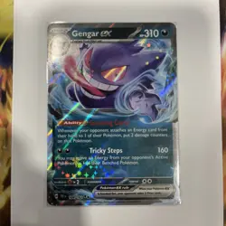 Pokemon Card Gengar EX Temporal Forces 104/162 Ultra Rare 2024 - Image 1