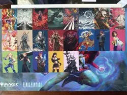 Final Fantasy FIN Art Series Complete Set Art Cards Magic Gathering MTG Not Sign - Image 2
