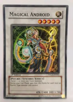 Magical Android TDGS-EN043 Super Rare 1st Edition Yu-Gi-Oh Single Card - Image 1