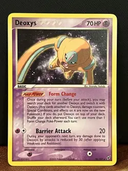 Deoxys (Defense) - 18/107 - Pokemon Ex Deoxys Non-Holo Card NM - Image 1