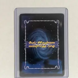 1997 Dragon Ball 17 False Moon Rare Vintage Ani-Mayhem CCG Vegeta Anime Card - Image 2