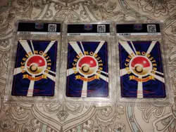 Pokemon JAPANESE Ivysaur Pikachu Magmar Bulbasaur Deck PSA 9 MINT 3 Card Lot - Image 5