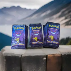 Pokemon Trick or Trade 3 Card Mini Booster Pack 2022 Lot Of 49 Sealed Halloween - Image 1