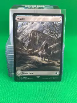 MTG - FULL ART Wastes #309 Final Fantasy - Image 1