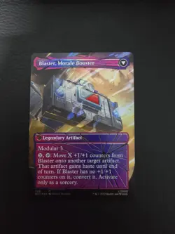 Blaster, Combat DJ (Shattered Glass) Universes Beyond: Transformers Foil MTG NM - Image 2