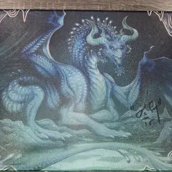 MTG MURKTIDE REGENT MagicCon Vegas Foil Playmat Limited Ed - Signed by Proff - Image 2
