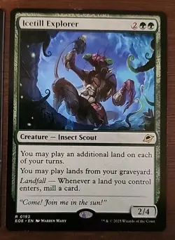 (2×) MTG - Edge of Eternities #192 Icetill Explorer - Image 3