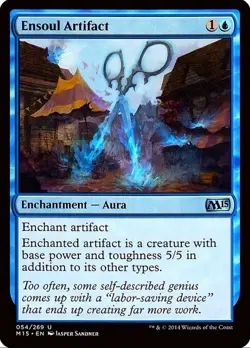 X 1 Ensoul Artifact M15 Core Edition 054 MTG Magic The Gathering - Image 1