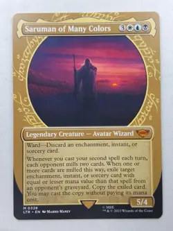 Saruman of Many Colors 328 LTR Magic The Gathering - Image 1