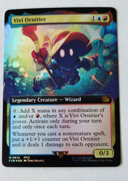 Vivi Ornitier Extended Art Foil (Mythic 0514), MTG: Final Fantasy - Image 1