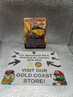 MTG Bonehoard Dracosaur (Borderless), Near Mint LCI #0321 - Image 1