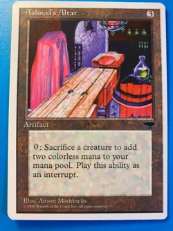 MTG 1x Ashnod's Altar Chronicles Pauper OLD SCHOOL Magic the Gathering x1 NM - Image 1
