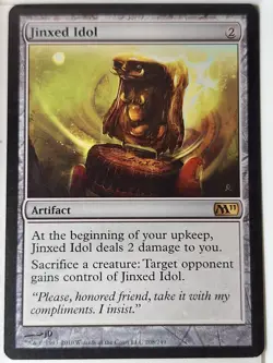 Jinxed Idol - Magic 2011 Core Set M11 - Magic the Gathering MTG Nice! - Image 1