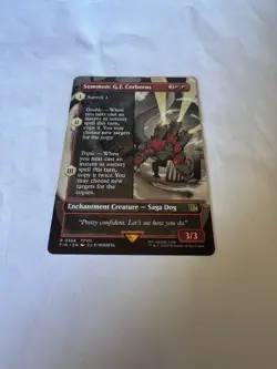 Summon: G.F. Cerberus (Borderless) Final Fantasy Regular🔥🔥📦📦🃏🃏 - Image 1