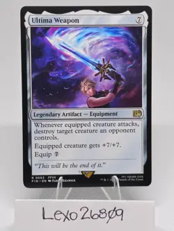 Ultima Weapon ( NON FOIL) Final Fantasy MTG - Image 1