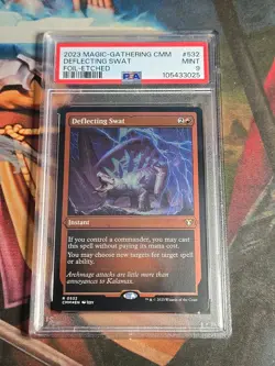 2023 MTG CMM Deflecting Swat Foil Psa 9 - Image 1