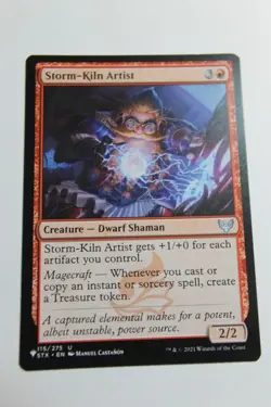 MTG Storm-Kiln Artist x1- -The List-Lightly Played - Image 1