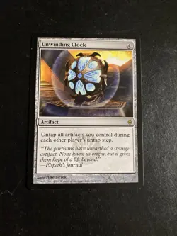 MTG - NM - Unwinding Clock - New Phyrexia - Image 1