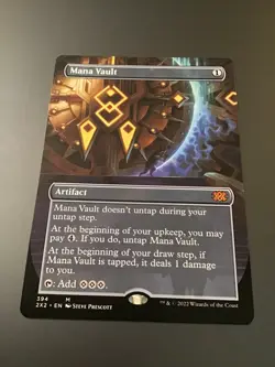 MTG Double Masters #394 Borderless Mana Vault NM - Image 1