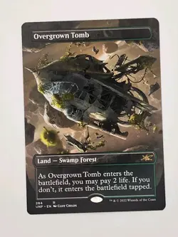 2022 Magic The Gathering Unfinity Overgrown Tomb #284 - Image 1