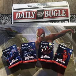 SDCC 2025 Magic x Spider-Man Welcome Deck (4) , Comic & Newspaper - Image 1