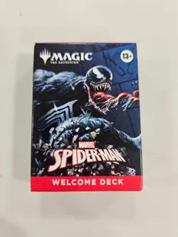SDCC 2025 Magic The Gathering x Spider-Man Comic + Decks Black White Red - Image 3