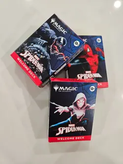SDCC 2025 Magic The Gathering x Spider-Man Comic + Decks Black White Red - Image 5