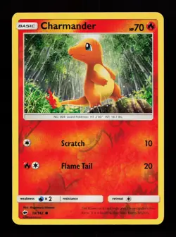 Charmander 18/147 Reverse Holo SM - Burning Shadows Pokemon Card - Image 1