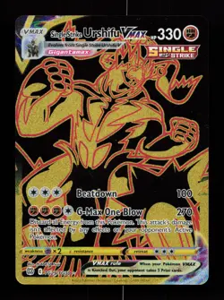 Single Strike Urshifu VMAX TG29/TG30 SWSH09: Brilliant Stars Pokemon Card - Image 1