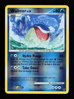 Wailmer 87/147 Uncommon Supreme Victors Reverse Holo Pokemon Card - Image 1