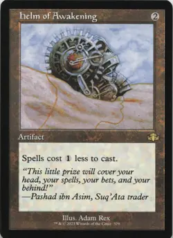 Helm of Awakening (Retro Frame) R Dominaria Remastered 379 - MTG - Image 1