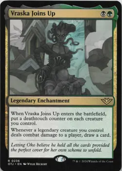 Vraska Joins Up R Outlaws of Thunder Junction 236 - MTG - Image 1