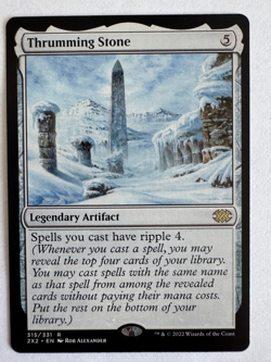 1x Thrumming Stone - Double Masters 2022 (2X2) - MTG - Image 1