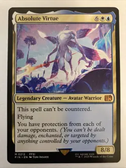 Absolute Virtue - #212 Regular - Final Fantasy - Mtg - Image 1